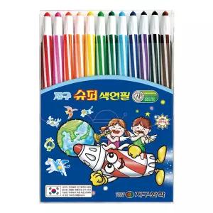 지구화학 지구 슈퍼 색연필 샤프식 12색 1개