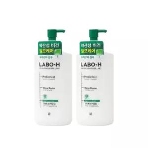 라보에이치 프로바이오틱스 두피강화 샴푸 400ml 2개
