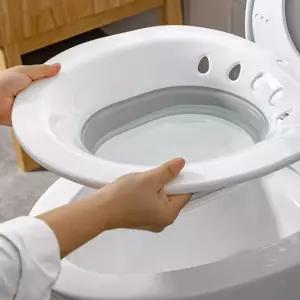 간편 사용 가정용 접이식 변기 좌욕기/좌욕대/좌욕/대야/간편좌욕/간편한/고급/다용도/좌욕대야