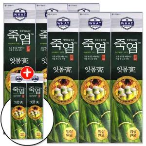 LG 죽염 잇몸고치약 120g 6개/ 죽염치약 죽염잇몸고 잇몸고 90gX2개 추가증정