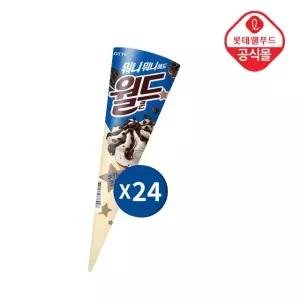 갤러리아 [롯데] 월드콘 쿠앤크 24개 세트