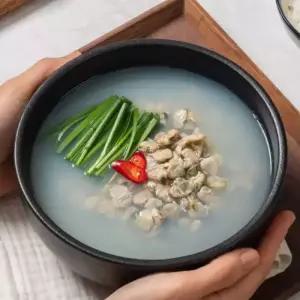 하동 섬진강 재첩국 320g 10팩 섬진강자연재첩수산 정형만 간편한 100% 국내산 저염식 해장국 즉석국