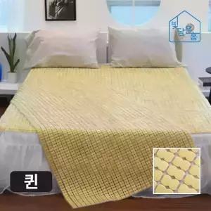 빛담은홈 솔리드 마작자리 퀸 150x190/봄 여름 침대 거실 매트 돗자리 카페트 러그 대나무자리