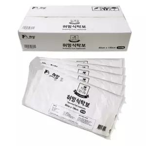 친절한탄씨 허밍 일회용 식탁보 업소 횟집 비닐 식탁보 250매 일회용식탁보 비닐식탁보 일회용식탁보