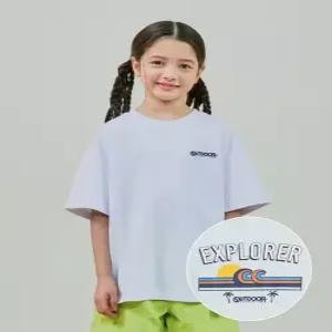 아웃도어프로덕츠 키즈 워터 반팔티 화이트) OD252ESW02_WHT