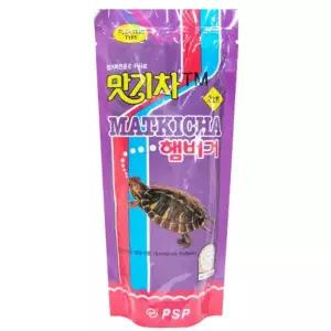 PSP 맛기차 햄버거 거북이 사료 160g/전용/먹이/거북이밥/터틀/푸드/건식/건조/영양/반려/동물/용품/수족관