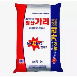 무레타 황산가리 관주용 비료 수용성 엽면시비 초산 칼슘 유황 질산 칼륨 고구마 영양제 10kg