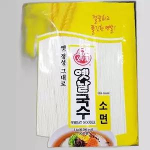 국수 소면 옛날 오뚜기 3kg 식당용 누들 전문가용