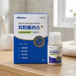 치탄플러스 가루 잇몸질환 구강청정 충치예방 구취제거 20g 1개