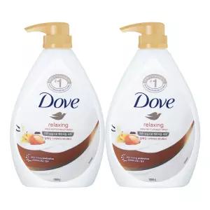 도브 릴랙싱 시어버터 바닐라 1L 2개