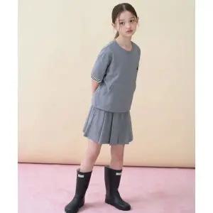 매장정품 빈폴 키즈 BEANPOLE KIDS 여아 포켓 포인트 피케 상하 세트 - 그레이 (BI6342G053) BI6342G053 38