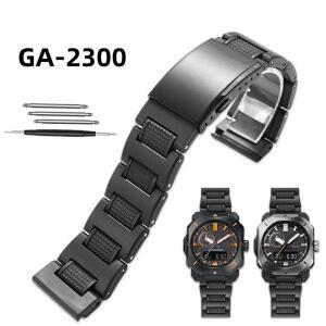 호환용 카시오 지샥 G-Shock 도파민 시리즈 GA2000 GA2200 GA-2000 GA2300 GA-2200 GA-2300 시계 밴드 24mm