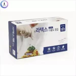 안전관리 명진 라텍스다용도장갑 100매입