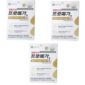 종근당건강 프로메가 알티지 오메가3 듀얼 520mg x 60캡슐 x 3개입