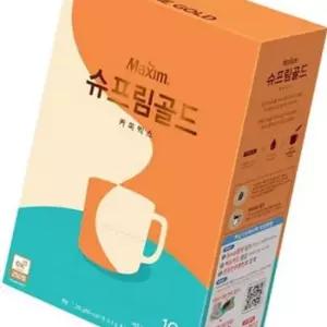 프리미엄 맥심 슈프림 골드 라떼 맥심 커피 믹스 100개입 사무실