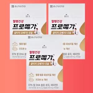 종근당건강 프로메가 알티지 오메가3 듀얼 60정 3박스