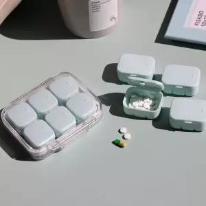 U066 휴대용 약통 알약 케이스 크기별 DIY 소분 보관