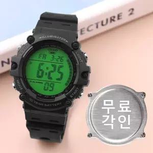 무료각인 카시오 AE-1500WHC-1A 빅디스플레이 디지털 아웃도어 방수 남자 우레탄 시계 e10