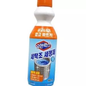 세정제 500ML 세탁조 유한락스 청소 세탁기 세척
