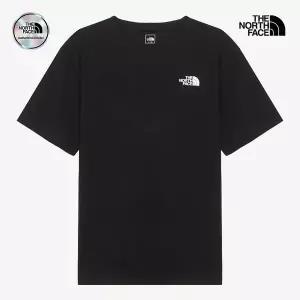 [노스페이스] [공식] NT7UR08A 남성 코튼 베이직 반팔 티셔츠 BLK