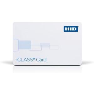 13.56MHz HID I-CLASS 2000 카드  2K/2 복합 구성 G  프로그램 없음  F/B 글로스 W/MAG RFID 스마트 태그