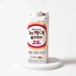145867 NUCARE 케어 24팩) 뉴케어 올프로틴 고소 25g 단백질 드링크 245ml