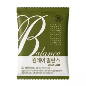 산과들에 하루견과 원데이 발란스 그린 20g x 100봉