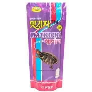 맛기차 햄버거 거북이 사료 1팩 160g 물거북 먹이 밥 용품