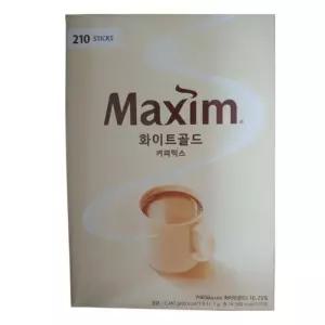 맥심 화이트골드 대용량 커피믹스 210개입