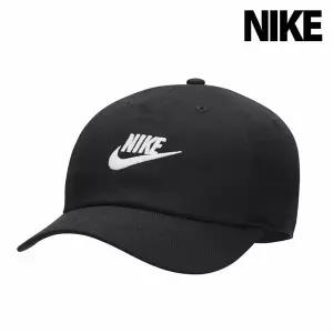 [하프클럽/나이키]키즈 NK 클럽 볼캡 퓨추라 워시 블랙 FB5063-010 (키즈/여성용