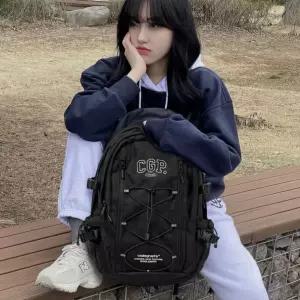 [백화점 정품] 코드그라피 CGP 아치 로고 백팩 34L-블랙