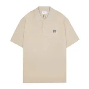 메종키츠네 PM00210KP0001 0450 폭스 헤드 컴포트핏 폴로 티셔츠