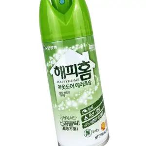 해피홈 아웃도어 에어로솔 모기 진드기 기피제 150ml - D