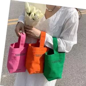 에코백 파우치 여성 일상 컬러풀 미니