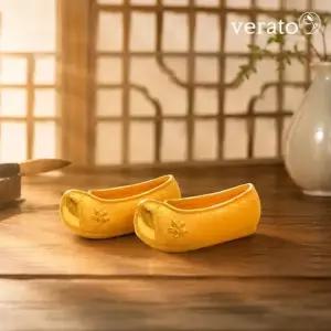 베라토 24K 순금 꽃신 반돈 오브제 1.875g