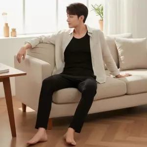 SD-260331 이너웨어 골지 민소매 남성 제솔든 런닝