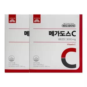 고려은단 메가도스C 비타민C 3000 3g x 100포 2개