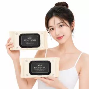 아이러브베베 시그니앙 골드크림 82g 엠보 70매 20팩 캡형 아기 물티슈
