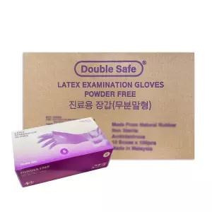 가주 라텍스글러브 S 1박스/10통 덴탈글러브 라텍스장갑 더블세이프