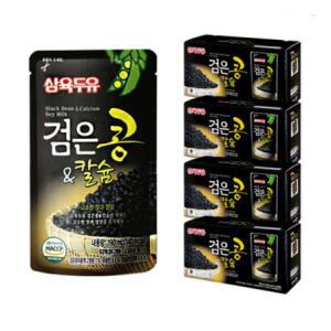 삼육식품 검은콩 & 칼슘 파우치 190ml 80개