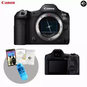 캐논 EOS R5 Mark II BODY + 악세사리 4종 패키지 (액정보호필름/융/청소도구/SD리더기) _WJK