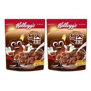켈로그 오곡 첵스초코 570g X2 식사대용 온가족 간식