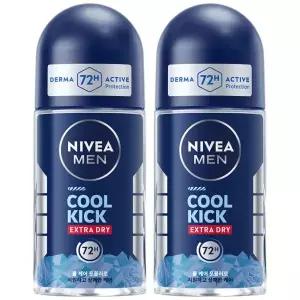 니베아 맨 데오도란트 롤온 쿨킥 50ml x 2개