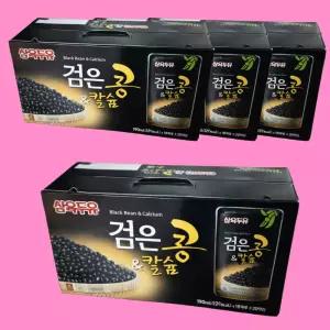 삼육두유 검은콩 칼슘 190ml 80팩 파우치 식이섬유 고칼슘 두유