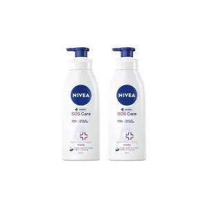 니베아 SOS 케어 바디로션 400ml 2개