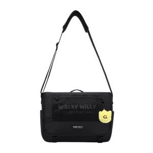 와키윌리 플라이트 V2 메신저백 블랙 WA2601CB01BK