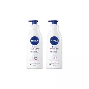 니베아 SOS 케어 바디로션 400ml 2개