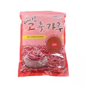 류씨네 굵은 고춧가루 김치용 중국 1KG 수입식품 수입식자재 수입식재료 수입식료품