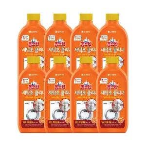 홈스타 세탁조클리너 세탁조 청소 드럼 일반 세탁기 450ml x 8