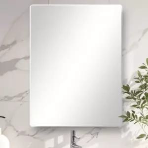 욕실 거울 600x900 KMIRROR 민자 라운드 화장실 샤워실 사각 거울 KMR-690